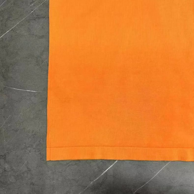 Louis Vuitton Louis Vuitton Orange Short Sleeve Knit Shirt-yf Size US XL / EU 56 / 4 - 5 Thumbnail