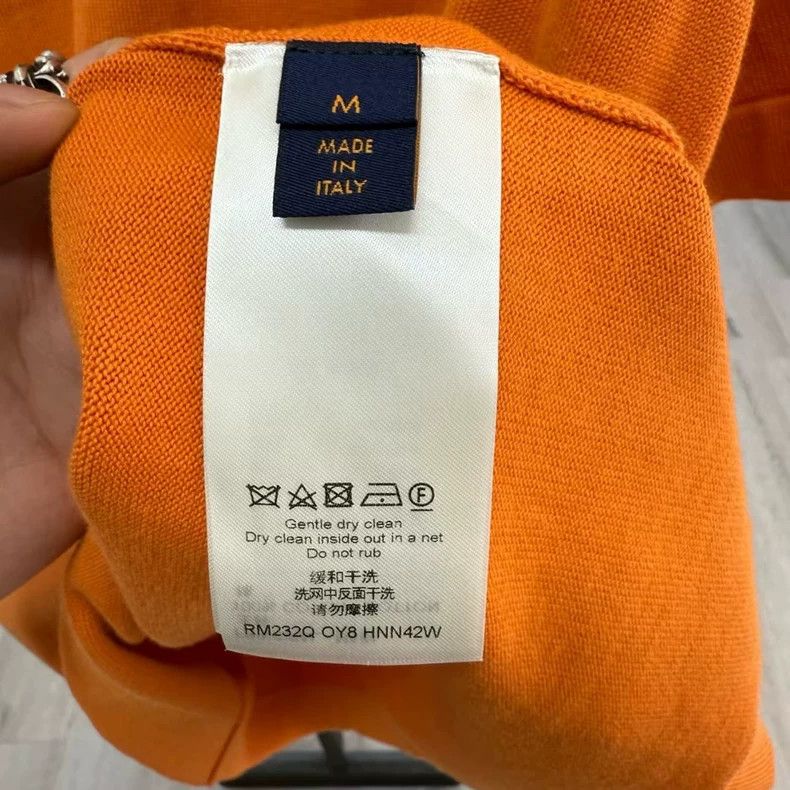 Louis Vuitton Louis Vuitton Orange Short Sleeve T-Shirt-yf Size US M / EU 48-50 / 2 - 5 Thumbnail