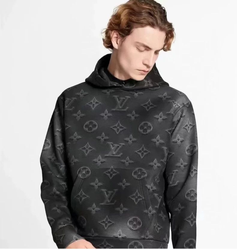 Louis Vuitton LV Louis Vuitton Logo Print Hoodie Sweatshirt-yf Size US S / EU 44-46 / 1 - 5 Thumbnail