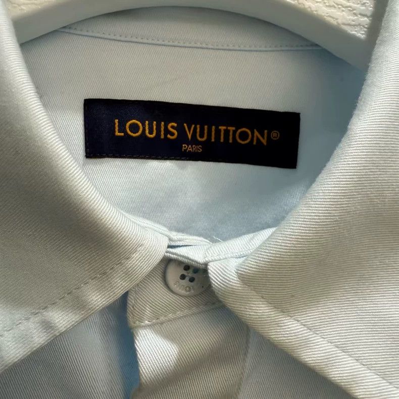 Louis Vuitton Louis Vuitton Logo Short Sleeve Shirt-yf Size US XS / EU 42 / 0 - 2 Thumbnail