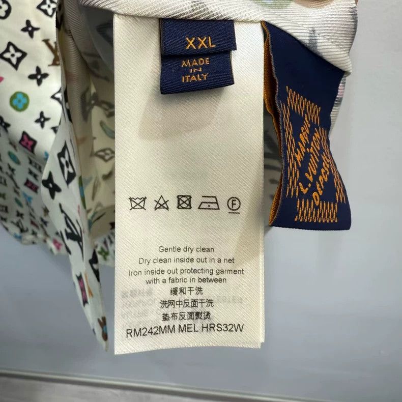 Louis Vuitton Louis Vuitton Tyler Logo Short Sleeve Shirt-yf Size US XXL / EU 58 / 5 - 3 Thumbnail