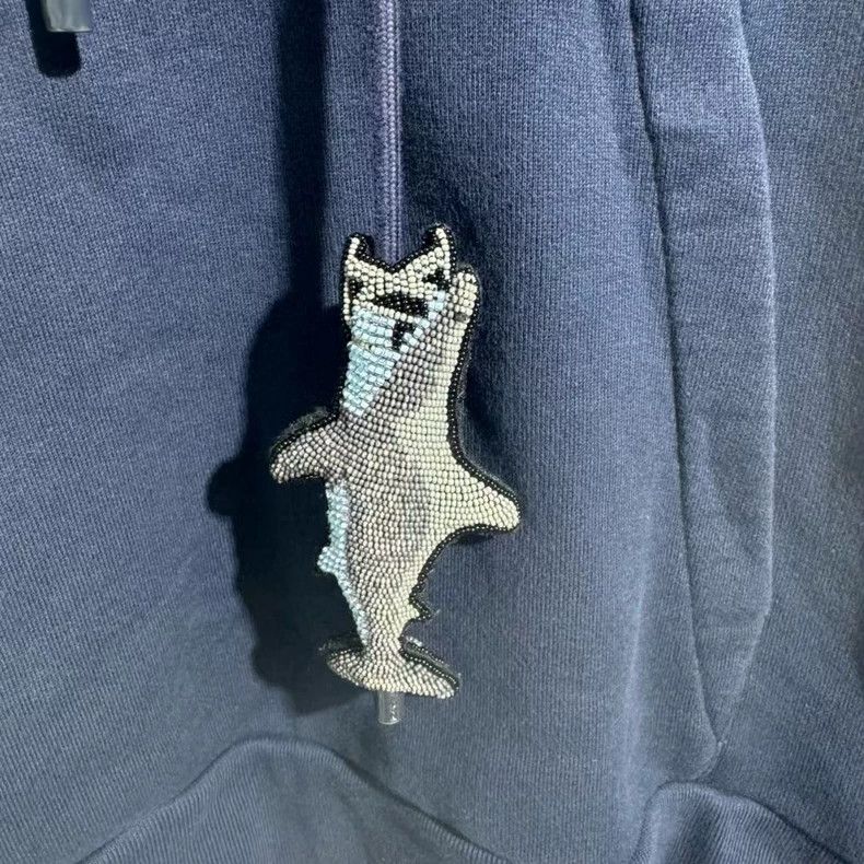 Louis Vuitton Louis Vuitton Ocean Animal Shark Hoodie-yf Size US M / EU 48-50 / 2 - 2 Thumbnail