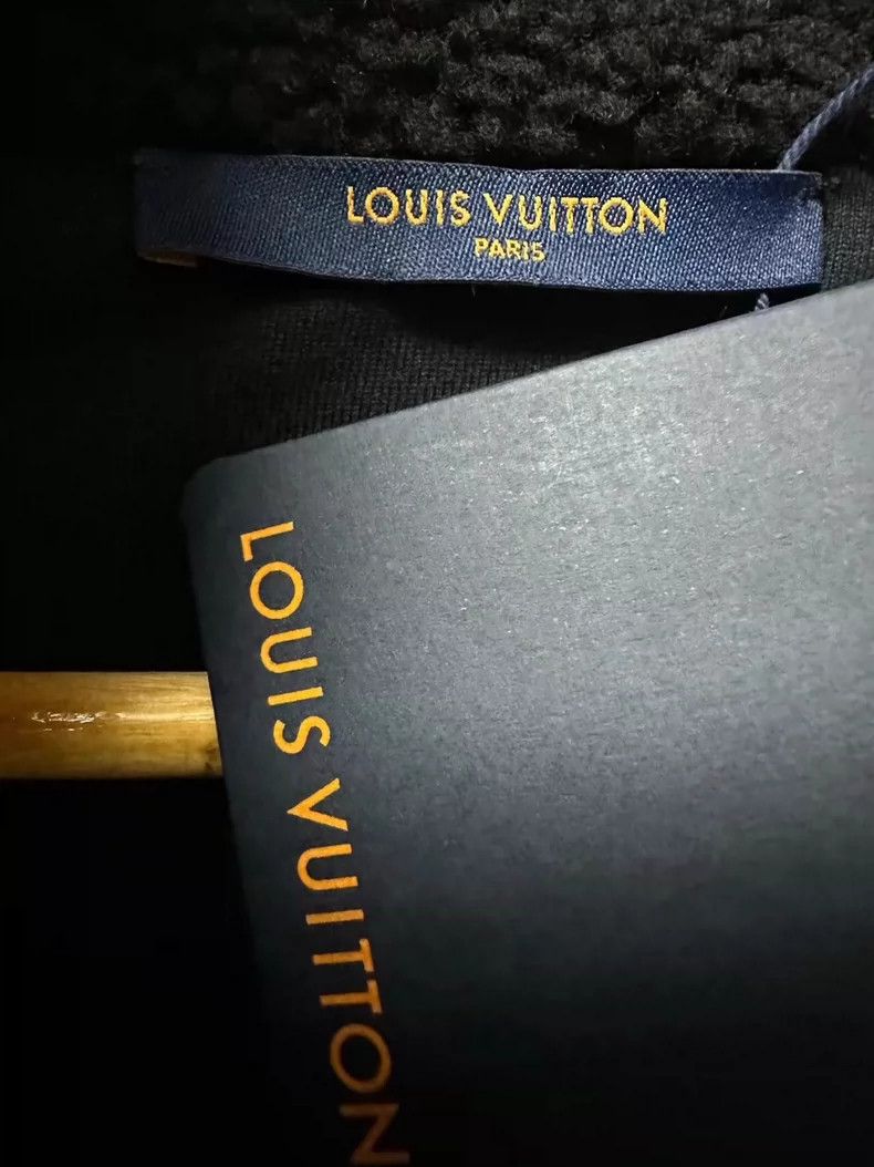 Louis Vuitton Louis Vuitton Blue Black Teddy Jacket XS-yf Size US XS / EU 42 / 0 - 4 Thumbnail