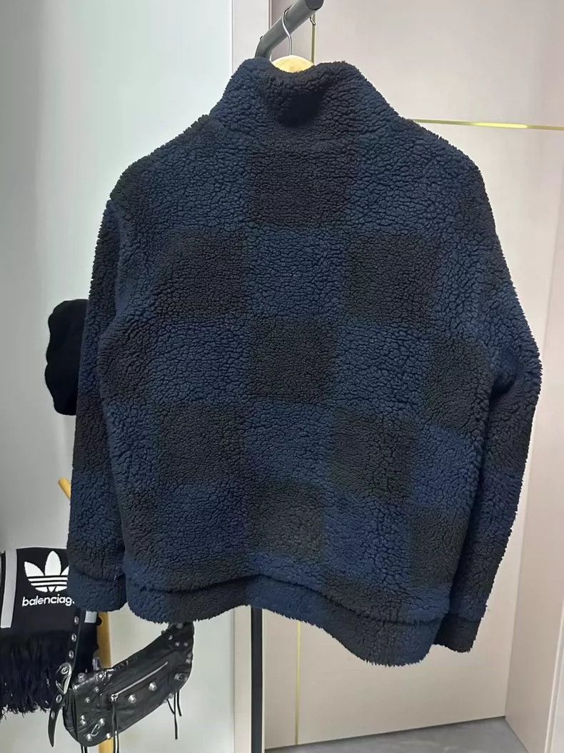 Louis Vuitton Louis Vuitton Blue Black Teddy Jacket XS-yf Size US XS / EU 42 / 0 - 2 Thumbnail