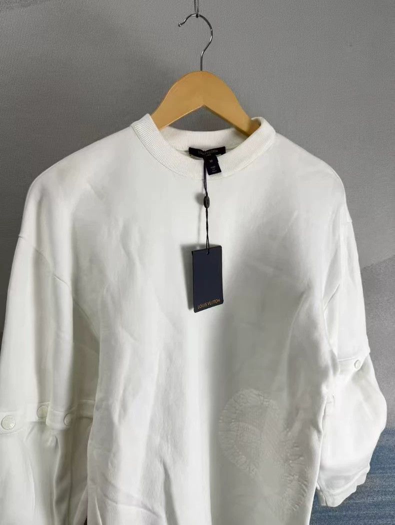 Louis Vuitton Louis Vuitton Long Sleeve Detachable Hoodie-yf Size US M / EU 48-50 / 2 - 2 Thumbnail