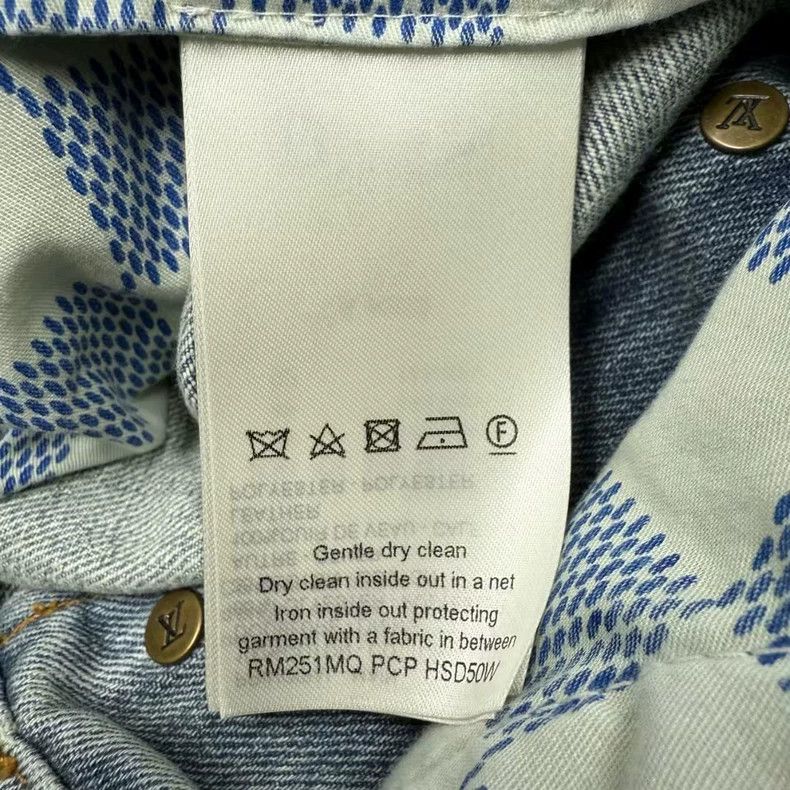 Louis Vuitton LV Louis Vuitton Logo Denim Pants-yf Size US 31 - 5 Thumbnail