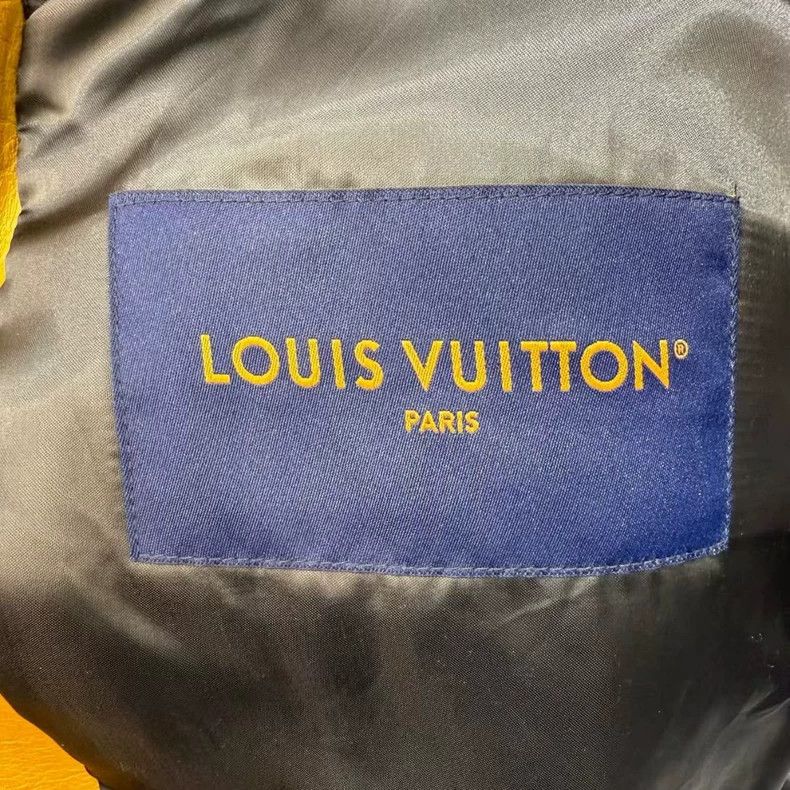 Louis Vuitton Louis Vuitton Black Yellow Baseball Jacket-yf Size US L / EU 52-54 / 3 - 4 Thumbnail