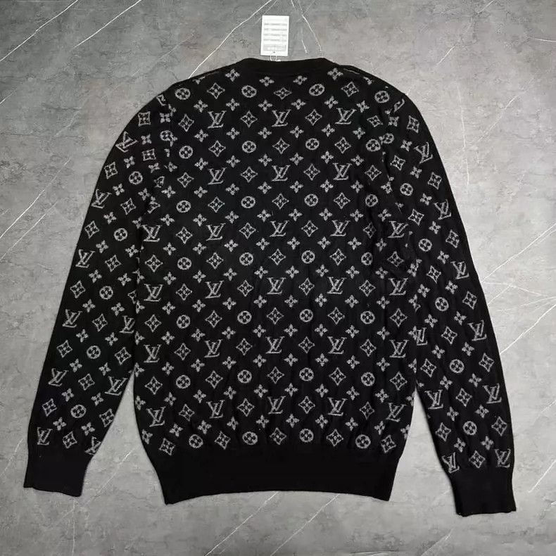 Louis Vuitton Louis Vuitton Logo Knit Cashmere Sweater-yf Size US XL / EU 56 / 4 - 2 Thumbnail