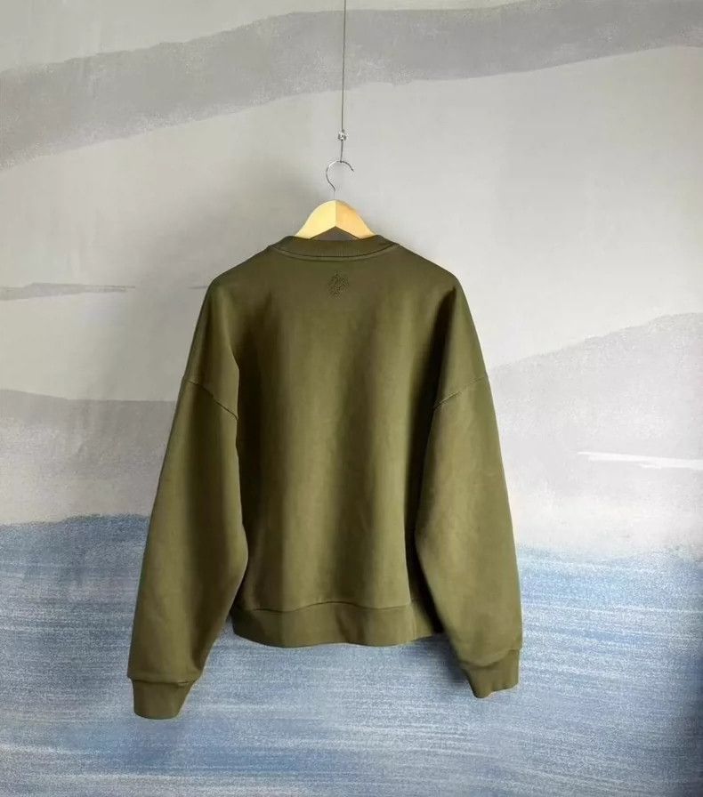 Louis Vuitton Louis Vuitton Green Logo Sweatshirt S Size-yf Size US S / EU 44-46 / 1 - 3 Thumbnail