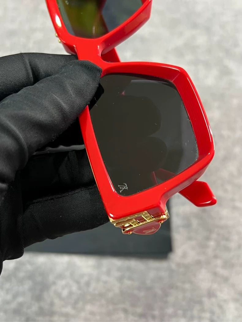 Louis Vuitton Louis Vuitton Red Sunglasses Brand New-yf Size ONE SIZE - 3 Thumbnail