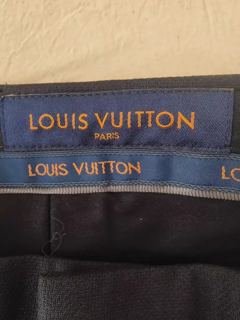 Louis Vuitton Louis Vuitton Black Formal Pants With Tag-yf Size US 38 / EU 54 - 3 Thumbnail