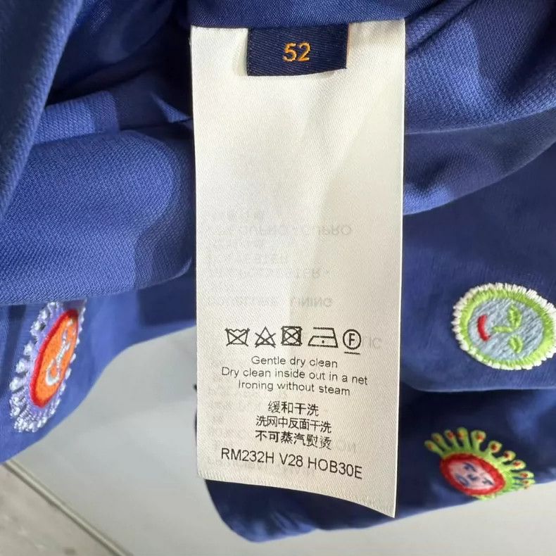 Louis Vuitton Louis Vuitton Yayoi Kusama Denim Jacket-yf Size US L / EU 52-54 / 3 - 5 Thumbnail