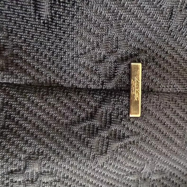 Louis Vuitton Louis Vuitton Dark Blue Embossed Logo Jacket-yf Size US M / EU 48-50 / 2 - 5 Thumbnail
