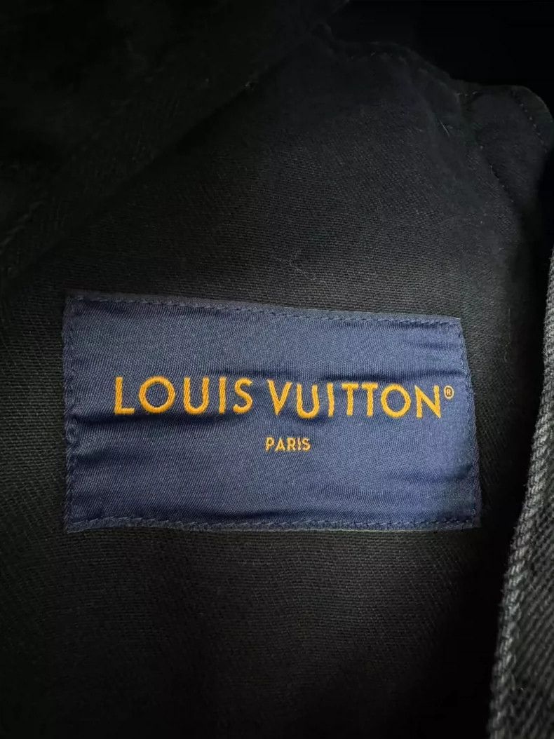 Louis Vuitton Louis Vuitton Black Checkered Denim Jacket-yf Size US M / EU 48-50 / 2 - 5 Thumbnail
