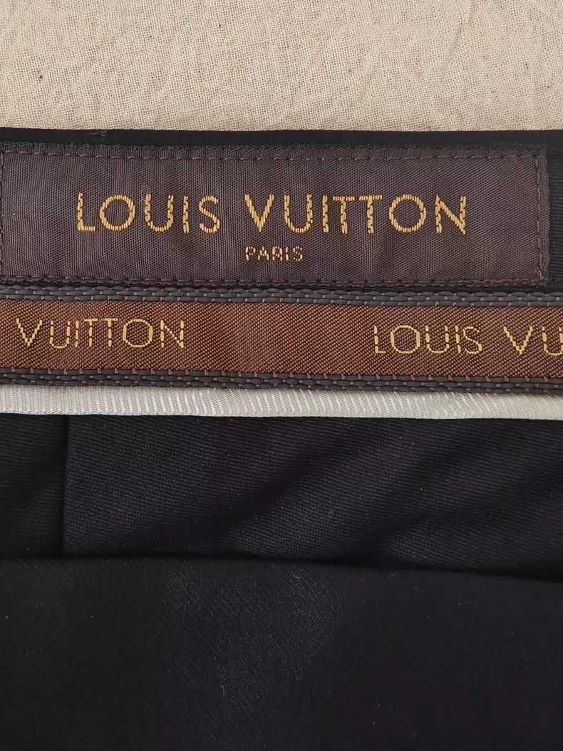 Louis Vuitton Louis Vuitton Metal Logo Trousers Size 36-yf Size US 36 / EU 52 - 3 Thumbnail