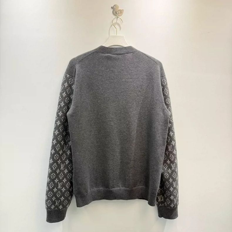 Louis Vuitton Louis Vuitton Logo Wool Cardigan XL New-yf Size US XL / EU 56 / 4 - 4 Thumbnail