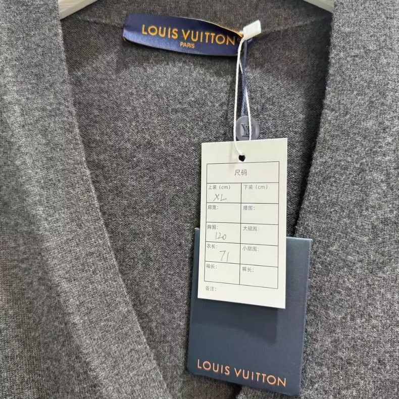 Louis Vuitton Louis Vuitton Logo Wool Cardigan XL New-yf Size US XL / EU 56 / 4 - 2 Thumbnail