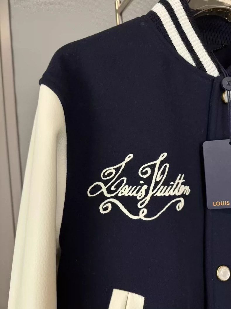 Louis Vuitton Louis Vuitton Marine Series Baseball Jacket-yf Size US M / EU 48-50 / 2 - 3 Thumbnail