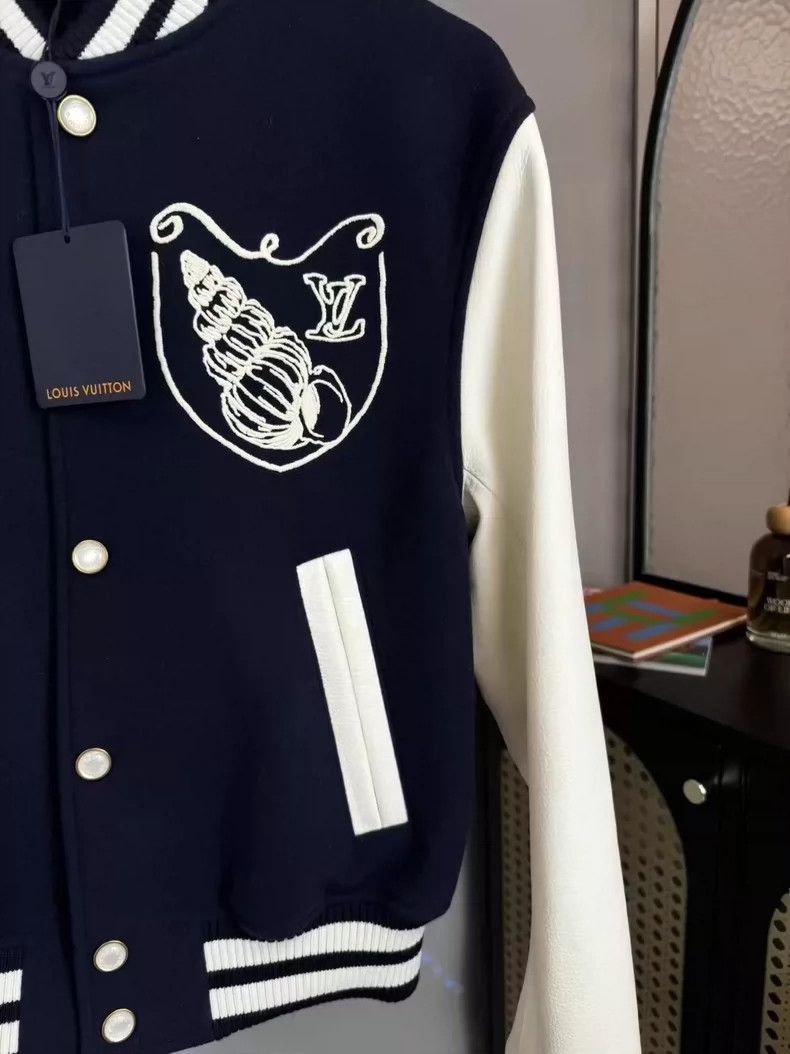 Louis Vuitton Louis Vuitton Marine Series Baseball Jacket-yf Size US M / EU 48-50 / 2 - 4 Thumbnail