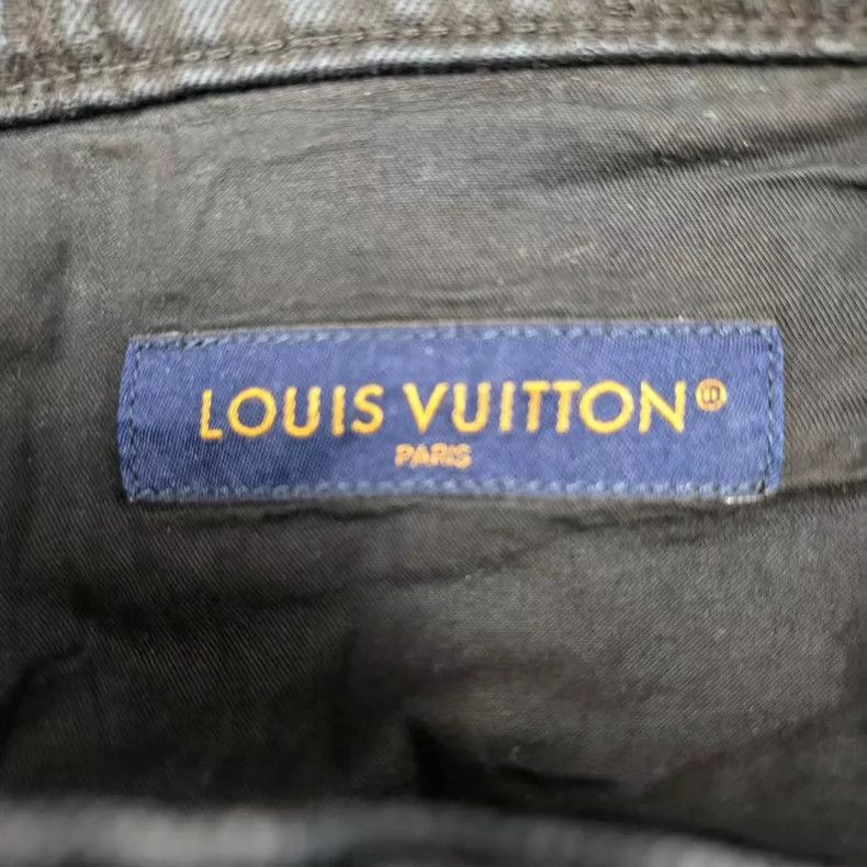 Louis Vuitton Louis Vuitton Checkerboard Pattern Denim Pants-yf Size US 32 / EU 48 - 5 Thumbnail