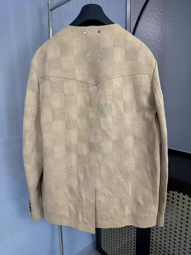 Louis Vuitton Louis Vuitton Timberland Khaki Checkered Jacket-yf Size US XXL / EU 58 / 5 - 2 Thumbnail
