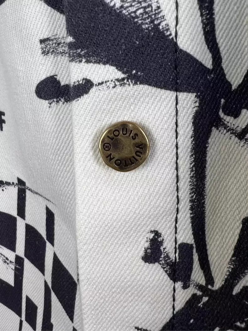 Louis Vuitton Louis Vuitton Short Sleeve Denim Shirt-yf Size US S / EU 44-46 / 1 - 3 Thumbnail