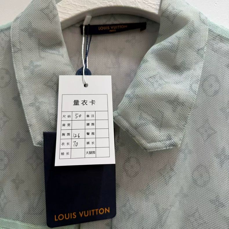 Louis Vuitton Louis Vuitton Sheer Logo Jacket-yf Size US L / EU 52-54 / 3 - 2 Thumbnail
