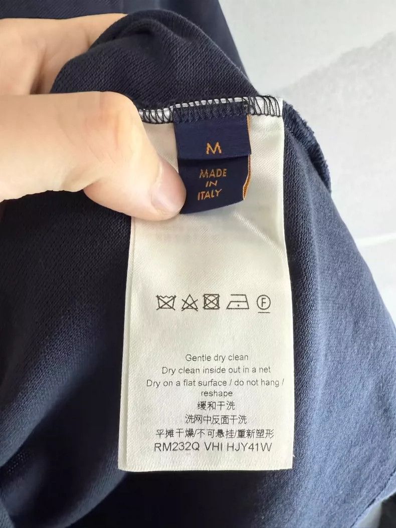 Louis Vuitton Louis Vuitton Deep Blue Checkered Polo Shirt-yf Size US M / EU 48-50 / 2 - 4 Thumbnail