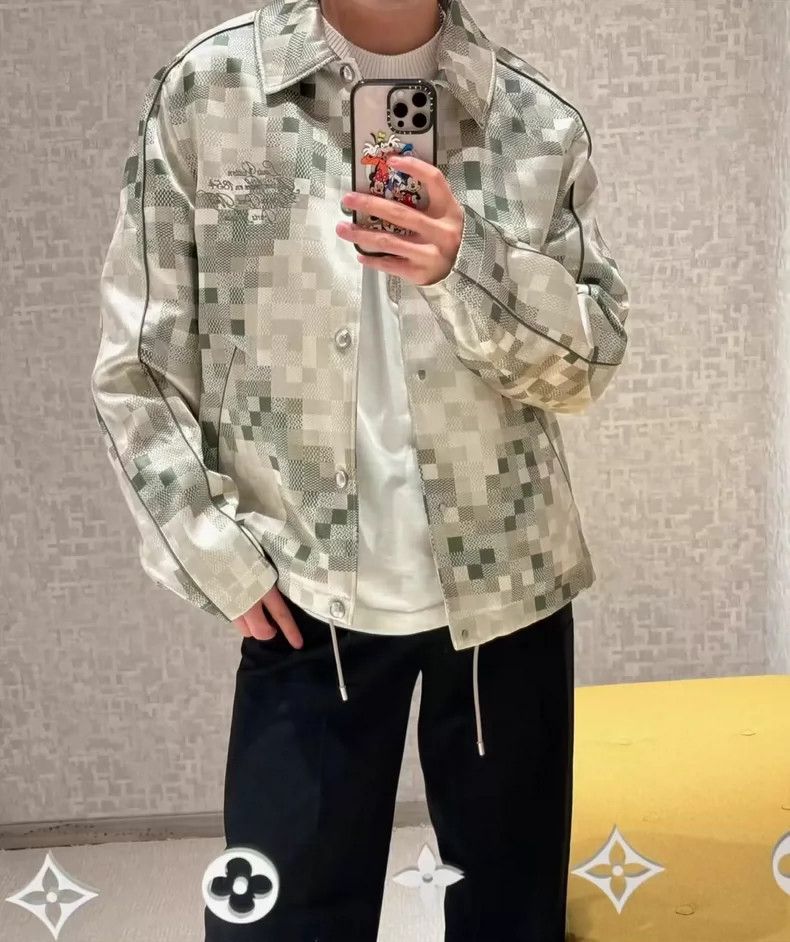 Louis Vuitton Louis Vuitton SS25 Camouflage Mosaic Jacket-yf Size US L / EU 52-54 / 3 - 8 Thumbnail