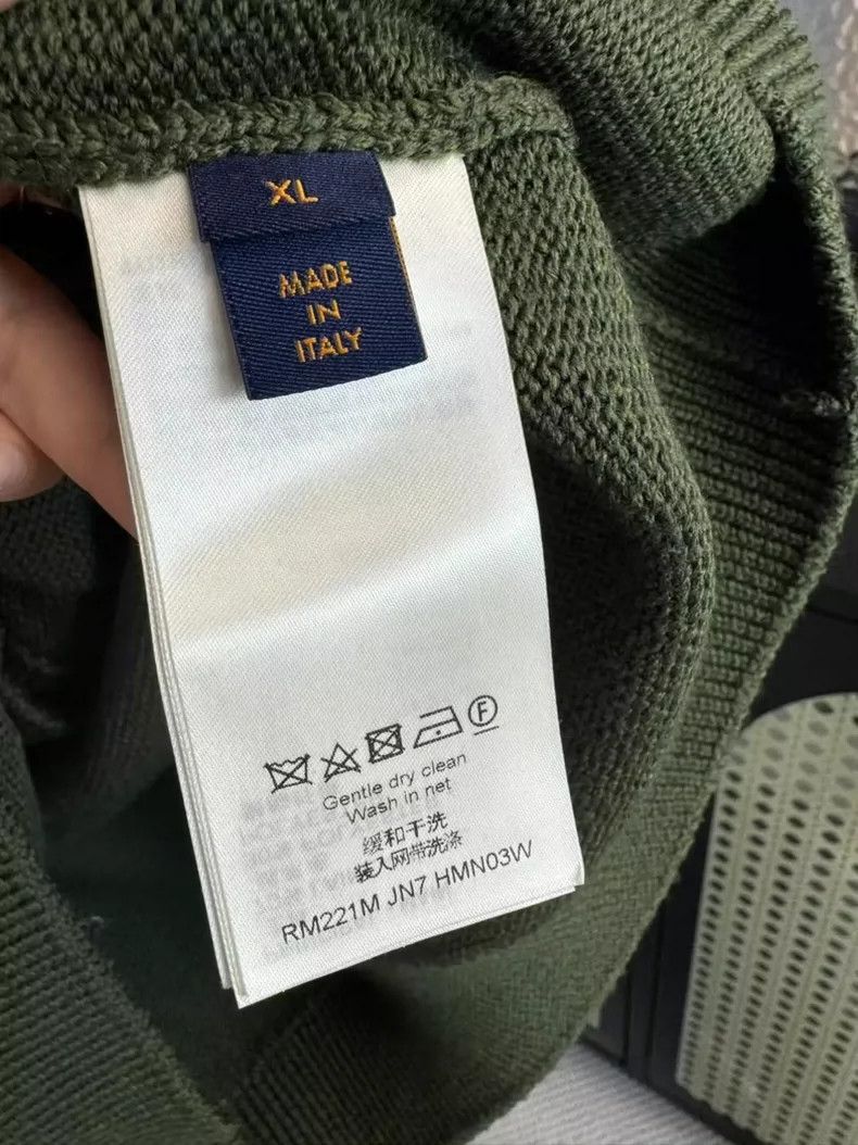 Louis Vuitton Louis Vuitton LV x Nigo Knitted Cardigan-yf Size US XL / EU 56 / 4 - 4 Thumbnail