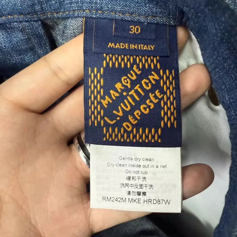 Louis Vuitton LV Louis Vuitton Blue Denim Casual Shorts-yf Size US 30 / EU 46 - 6 Thumbnail
