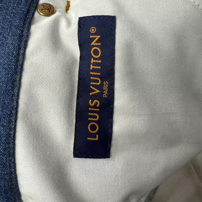 Louis Vuitton LV Louis Vuitton Blue Denim Casual Shorts-yf Size US 30 / EU 46 - 2 Thumbnail