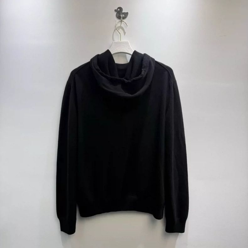 Louis Vuitton LV Louis Vuitton Cashmere Hooded Sweatshirt Black-yf Size US M / EU 48-50 / 2 - 4 Thumbnail