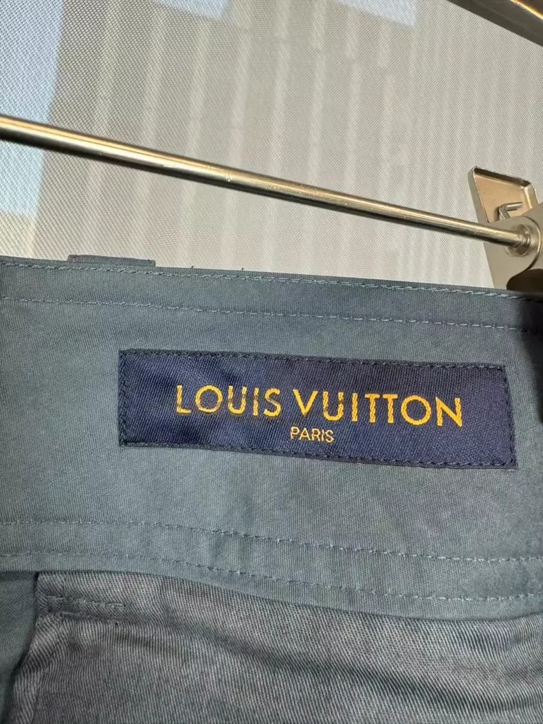 Louis Vuitton Louis Vuitton Gray Embroidered Cargo Pants-yf Size US 44 / EU 60 - 7 Thumbnail