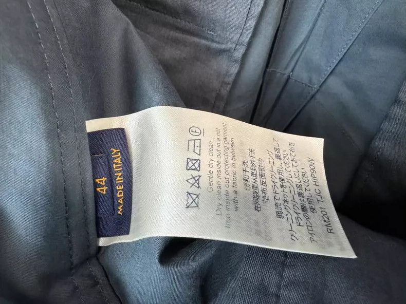 Louis Vuitton Louis Vuitton Gray Embroidered Cargo Pants-yf Size US 44 / EU 60 - 4 Thumbnail
