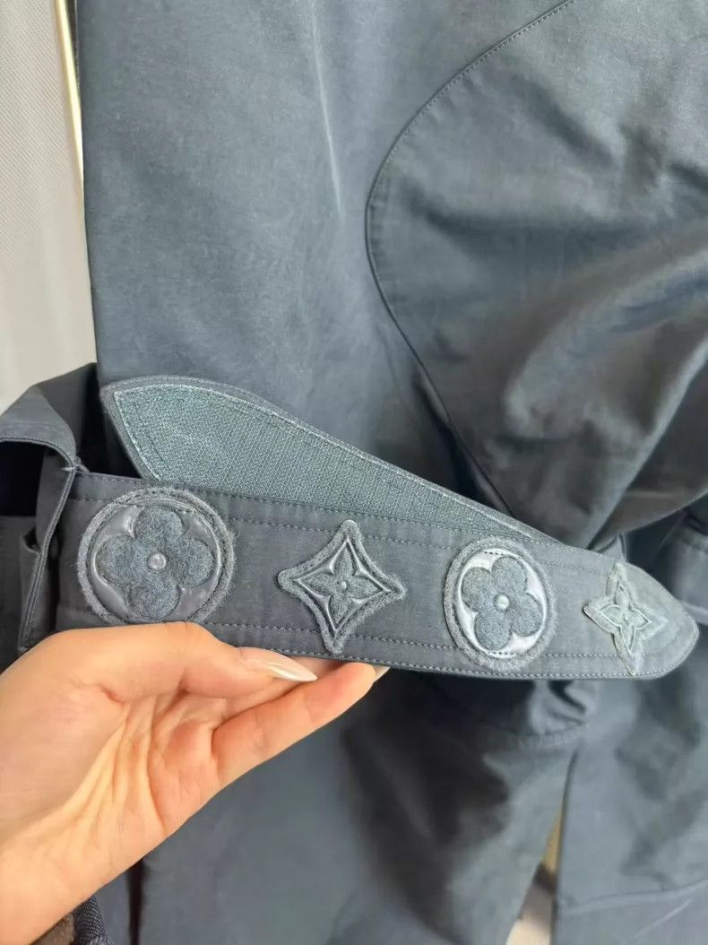 Louis Vuitton Louis Vuitton Gray Embroidered Cargo Pants-yf Size US 44 / EU 60 - 6 Thumbnail