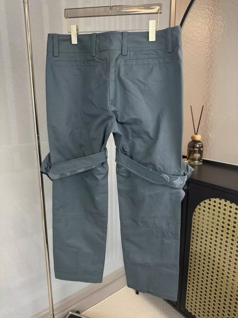 Louis Vuitton Louis Vuitton Gray Embroidered Cargo Pants-yf Size US 44 / EU 60 - 2 Thumbnail