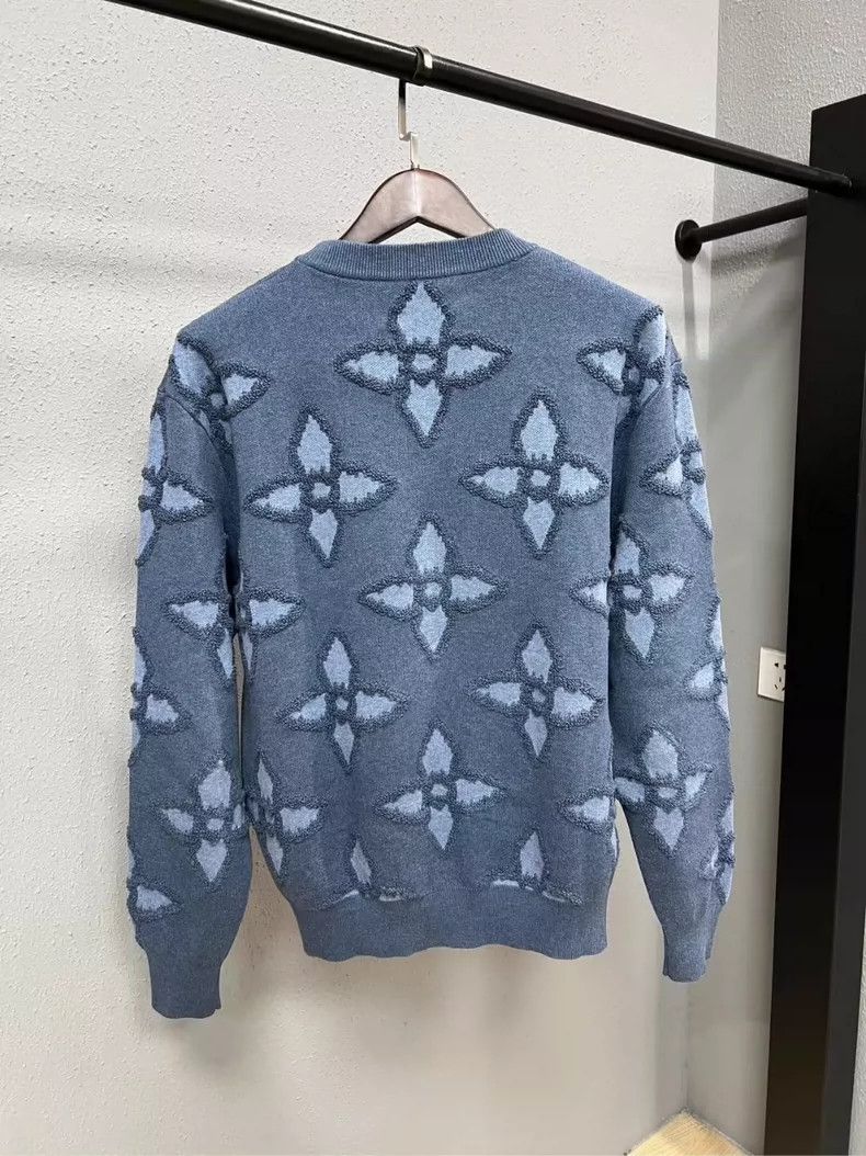 Louis Vuitton Louis Vuitton Four Leaf Clover Sweater-yf Size US M / EU 48-50 / 2 - 2 Thumbnail