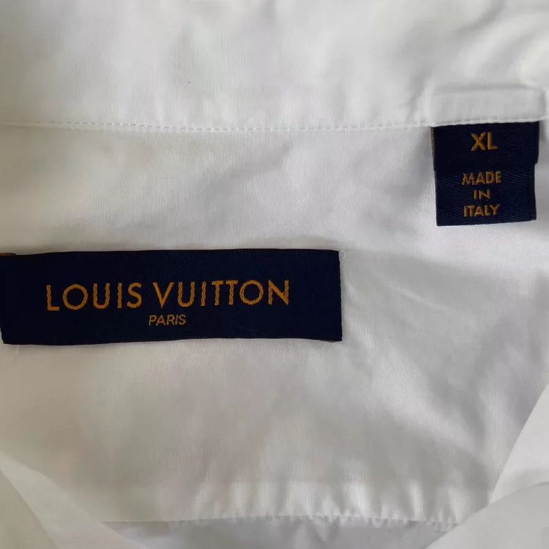 Louis Vuitton Louis Vuitton White Pocket Shirt XL Size-yf Size US XL / EU 56 / 4 - 3 Thumbnail