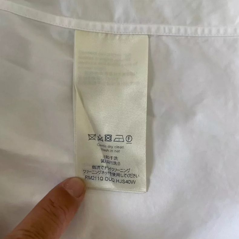 Louis Vuitton Louis Vuitton White Pocket Shirt XL Size-yf Size US XL / EU 56 / 4 - 4 Thumbnail