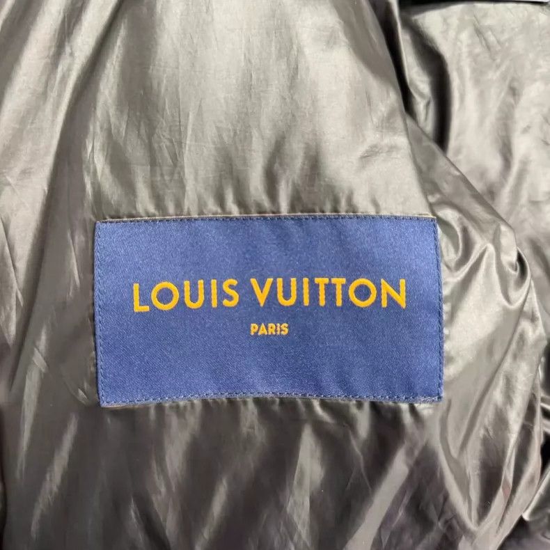 Louis Vuitton LV Louis Vuitton Black Puffer Jacket with Logo-yf Size US L / EU 52-54 / 3 - 4 Thumbnail