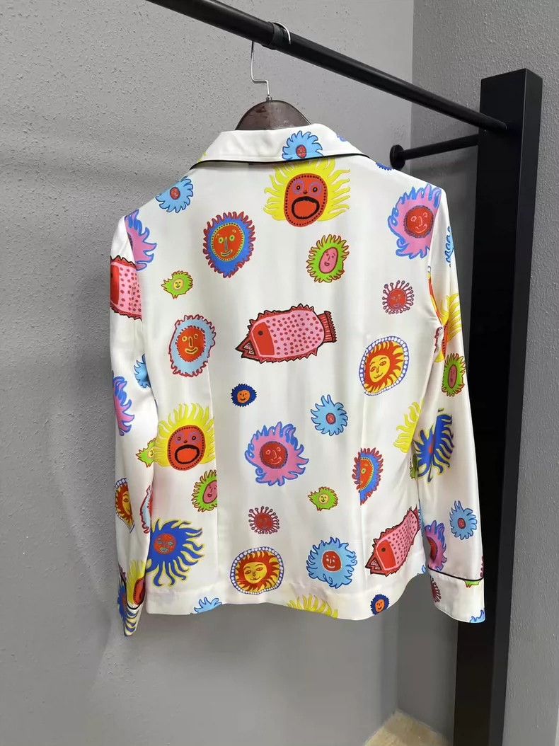 Louis Vuitton Louis Vuitton Yoyoi Kusama Pajama Shirt-yf Size XS / US 0-2 / IT 36-38 - 2 Thumbnail