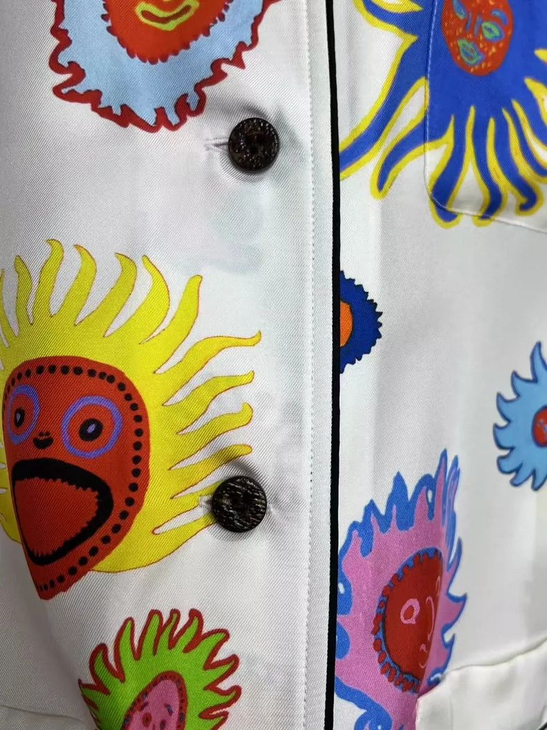 Louis Vuitton Louis Vuitton Yoyoi Kusama Pajama Shirt-yf Size XS / US 0-2 / IT 36-38 - 3 Thumbnail
