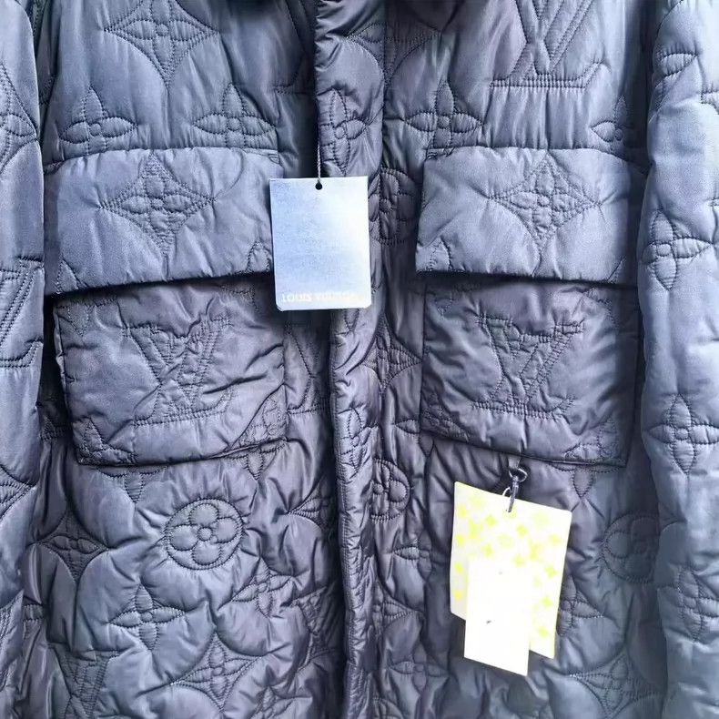 Louis Vuitton Louis Vuitton Quilted Jacket with Logo Tags-yf Size US L / EU 52-54 / 3 - 3 Thumbnail