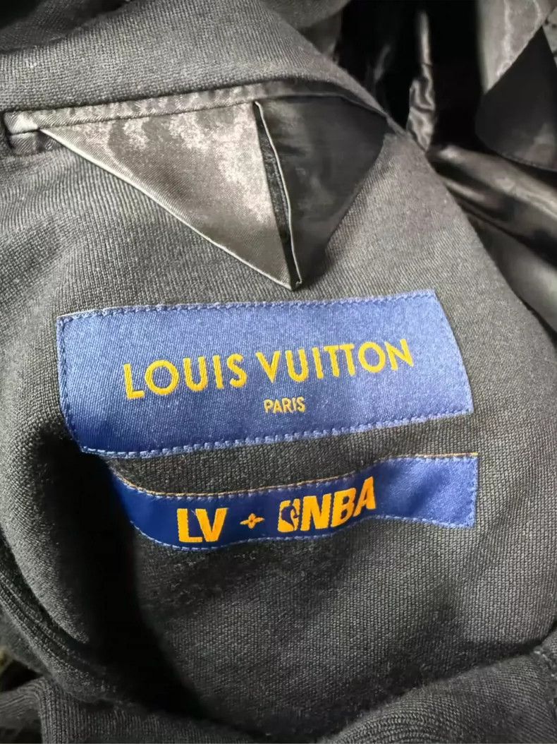 Louis Vuitton Lv x NBA Cashmere Suit Jacket-yf Size US L / EU 52-54 / 3 - 3 Thumbnail