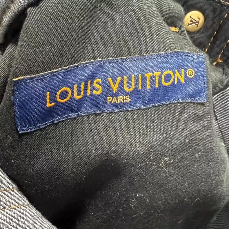 Louis Vuitton LV Louis Vuitton Inconsistent Cut Denim Pants-yf Size US 36 / EU 52 - 4 Thumbnail