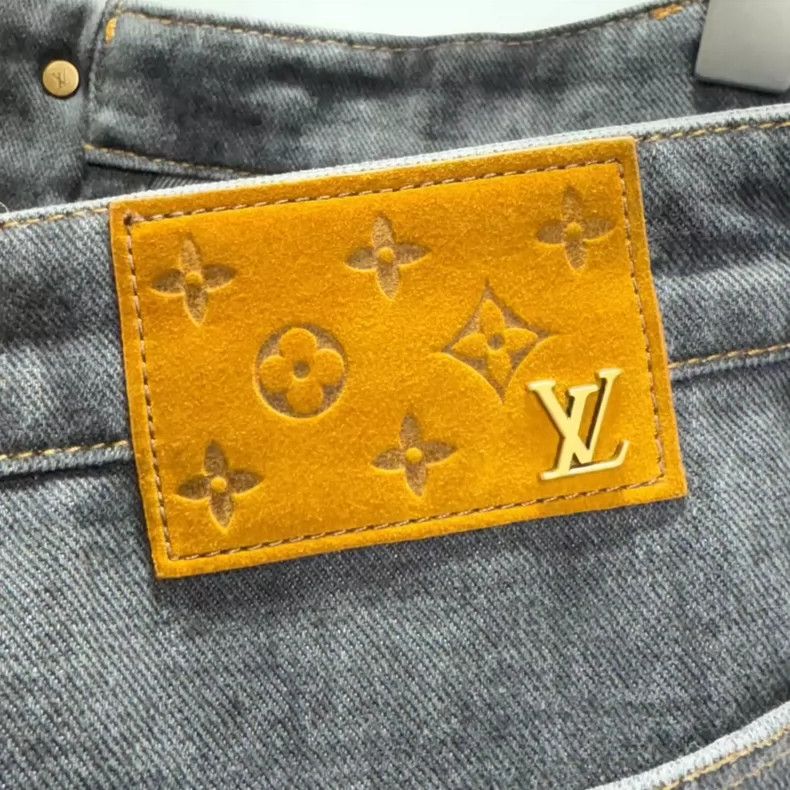 Louis Vuitton LV Louis Vuitton Inconsistent Cut Denim Pants-yf Size US 36 / EU 52 - 3 Thumbnail