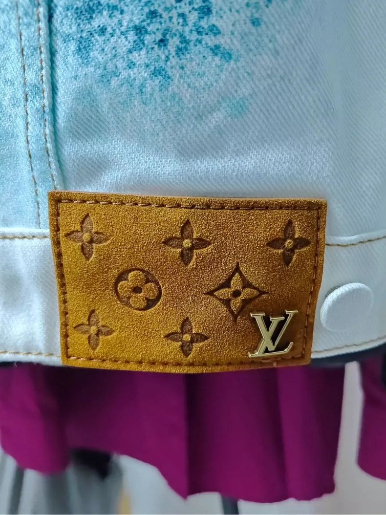 Louis Vuitton Louis Vuitton Gradient Starry Denim Jacket-yf Size US L / EU 52-54 / 3 - 4 Thumbnail