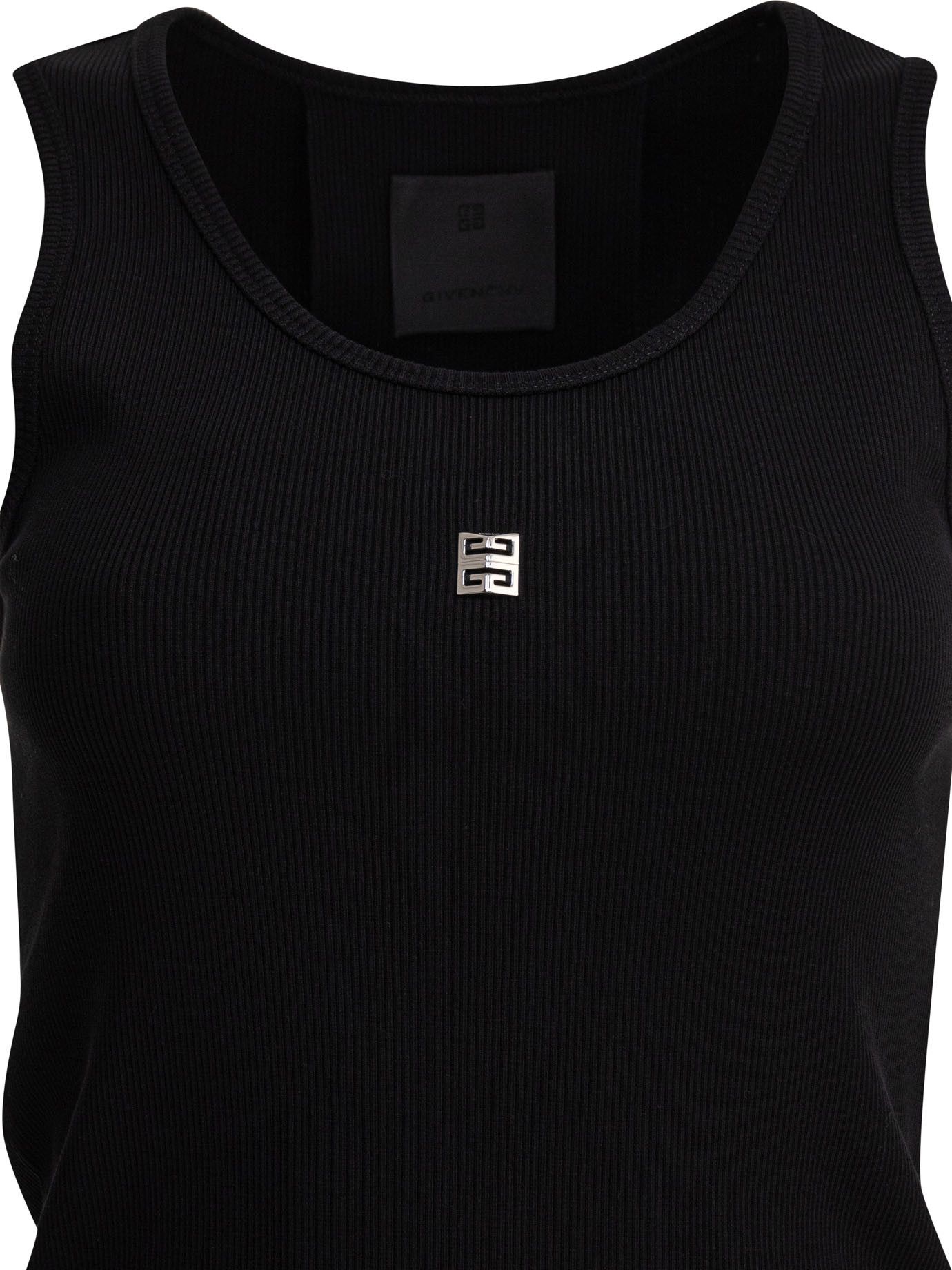 Givenchy Ribbed Tank Top Size S / US 4 / IT 40 - 3 Thumbnail