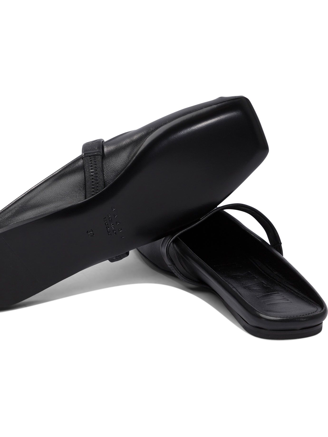 Marni Little Bow Ballet Flats Sabot Size US 8.5 / IT 38.5 - 5 Thumbnail